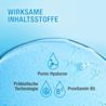 Wirksame Inhaltsstoffe: Pures Hyaluron, Präbiotische Technologie, Provitamin B5