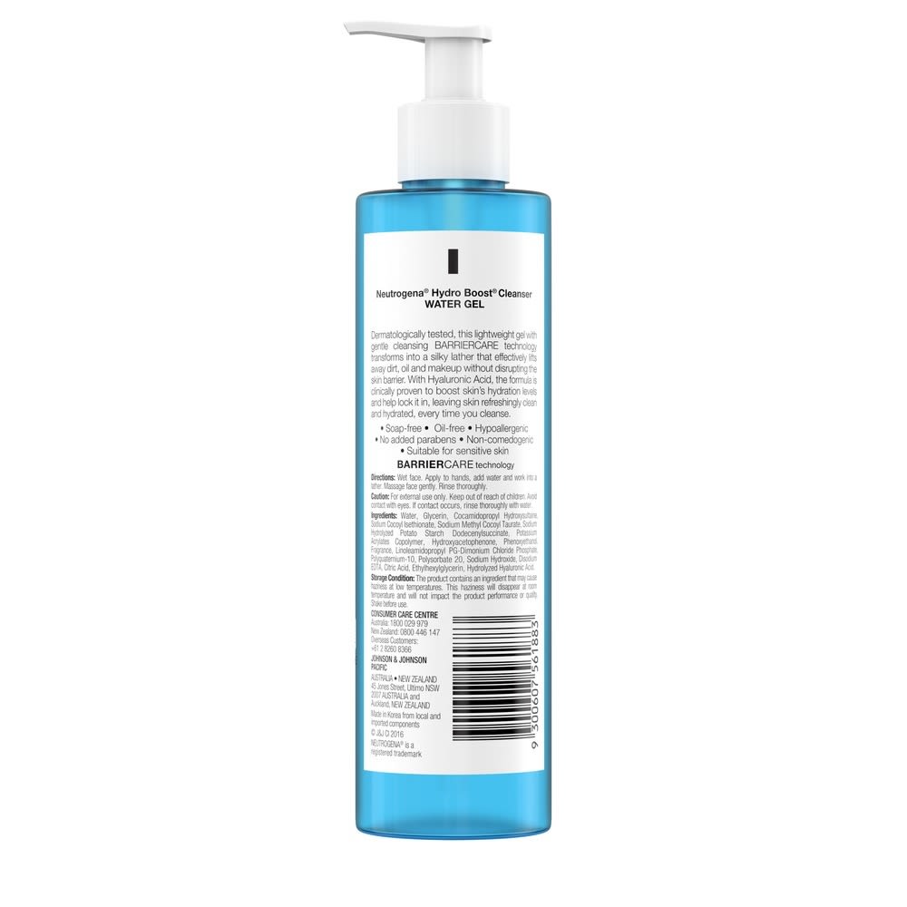 Neutrogena® Hydro Boost® Water Gel Cleanser 145ml - Image 2 - Neutrogena - en-MY