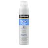 Neutrogena® Sport Active Defense With Broad Spectrum SPF 70 Sunscreen Spray Front of pack