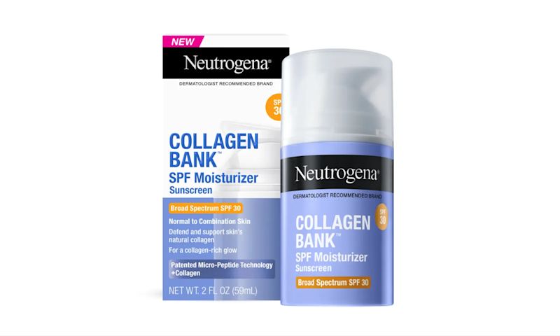 Neutrogena® Collagen Bank™ SPF Moisturizer Broad Spectrum SPF 30, front of packaging card image