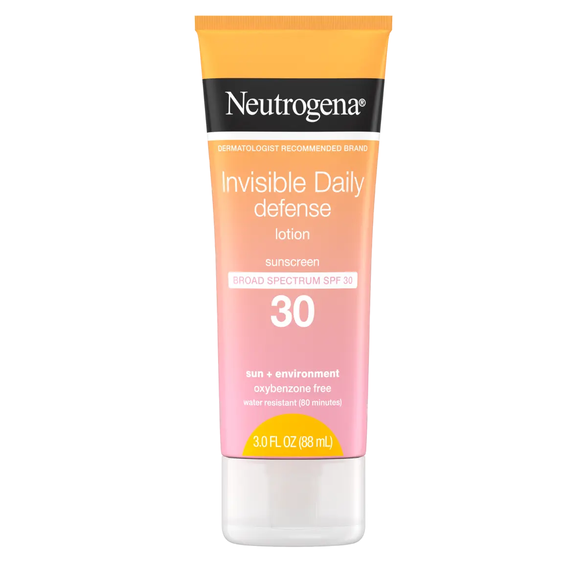 Neutrogena Invisible Daily Defense Sunscreen Lotion SPF 30, lotion