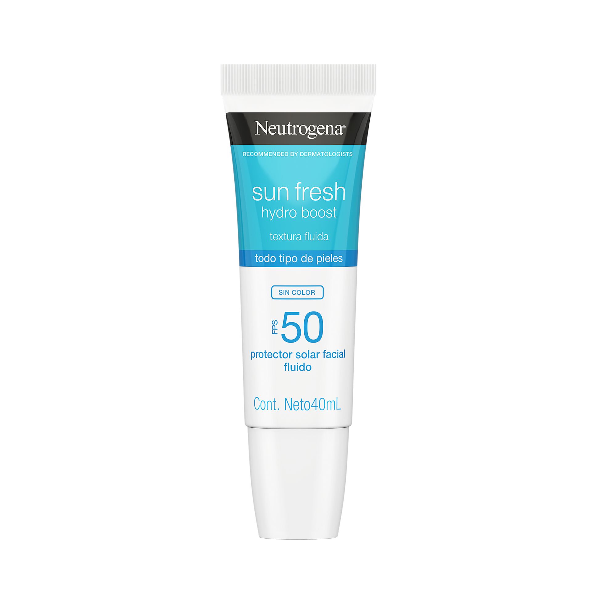 Sun Fresh Hydro Boost Sin Color Fps 50 40 ml FRONT