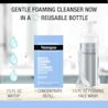 Neutrogena® reusable bottle system: 7.5 oz water plus concentrate refill equals foaming face wash