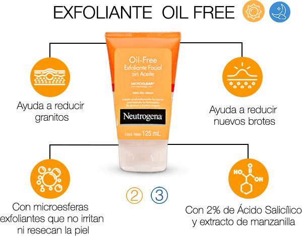 Exfoliante oil free