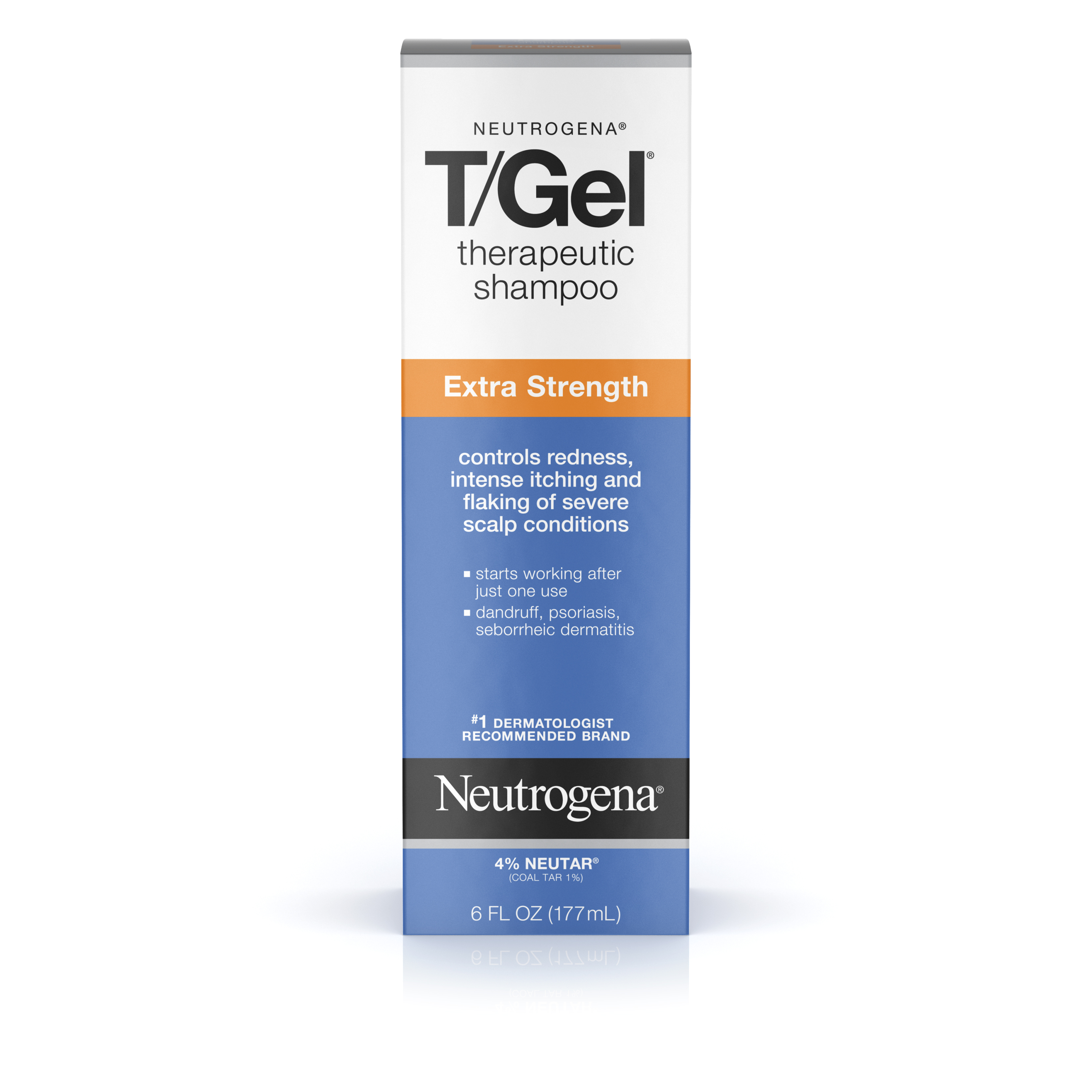 新商品！3X  T/Gel Shampoo 200mL DISCONTINUED T/Gel® Therapeutic Shampoo, Extra Strength
