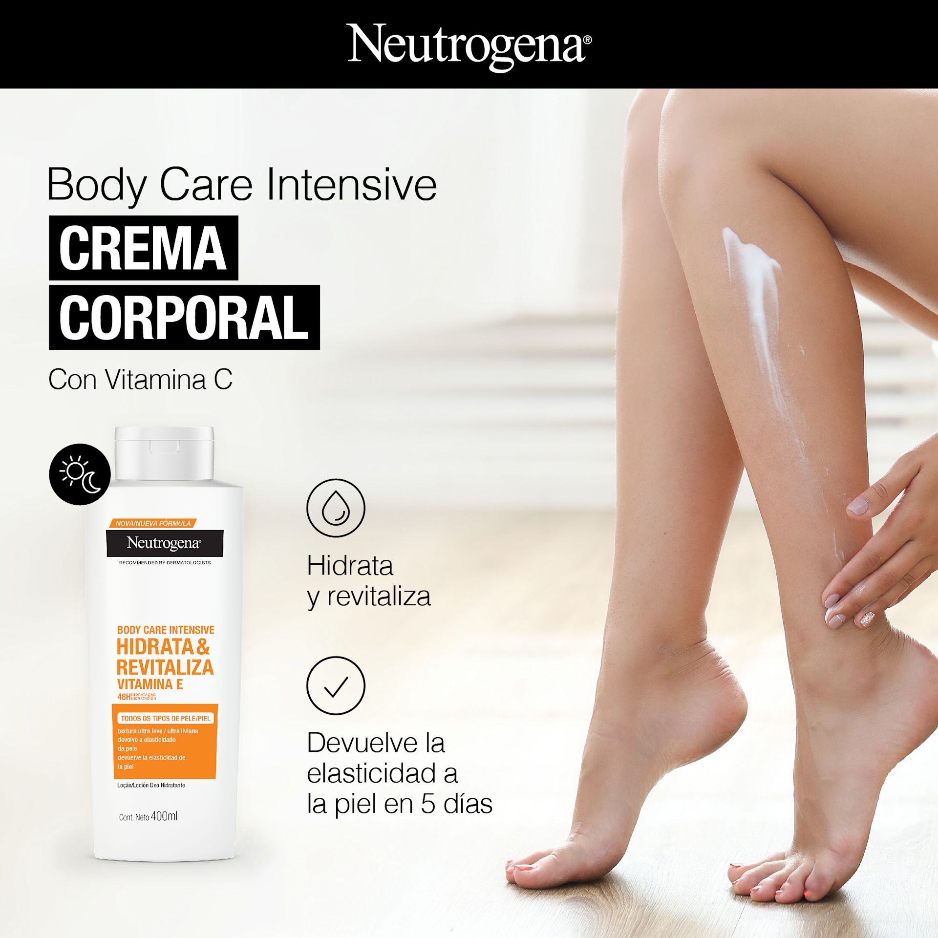 Body Care Intensive CREMA CORPORAL Con Vitamina C