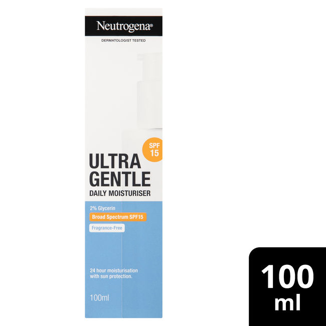 Neutrogena® Ultra Gentle Daily Moisturiser SPF15 100mL - Image 7 - Neutrogena - en-AU
