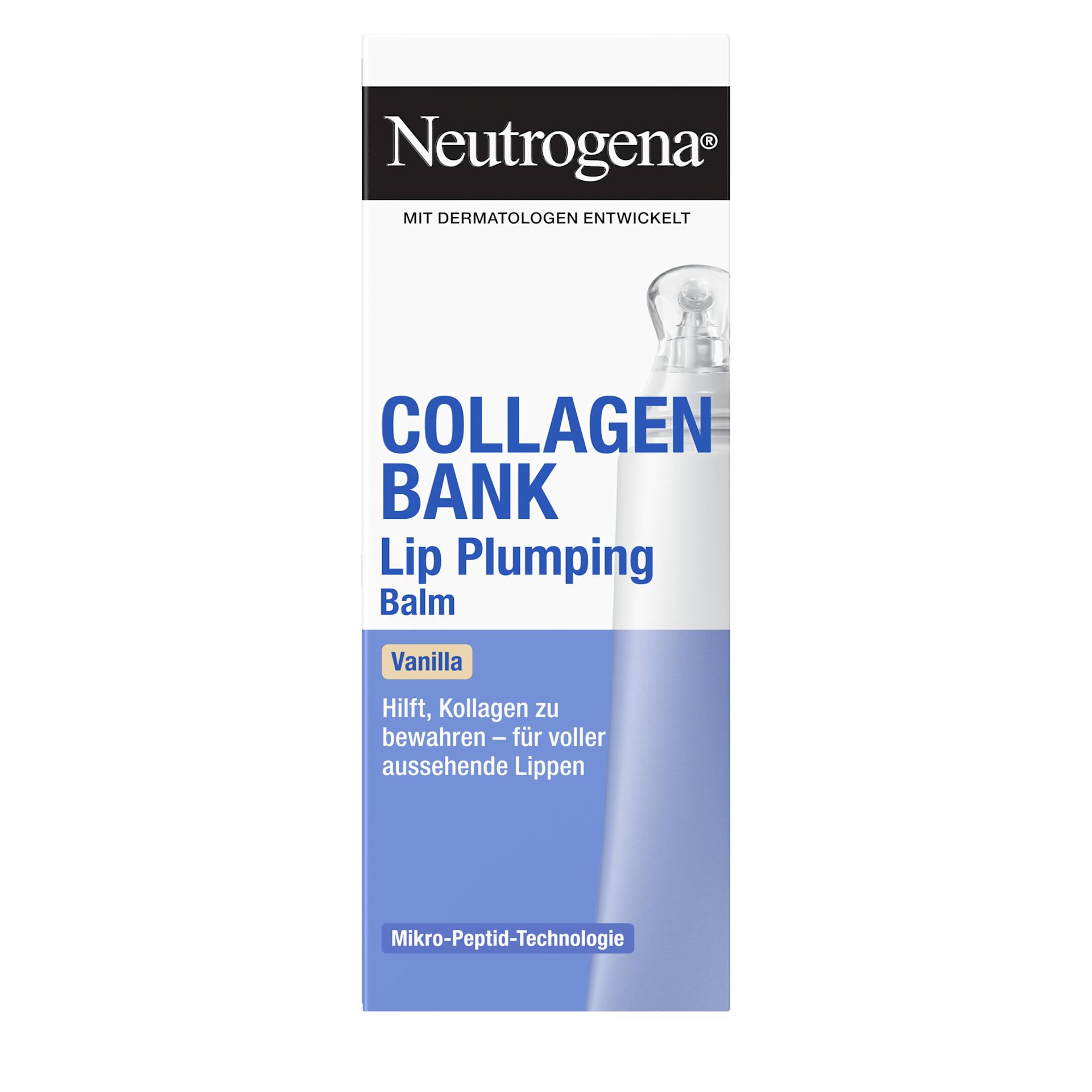 Neutrogena Collagen Bank Lip Plumping Balm Packshot von vorne