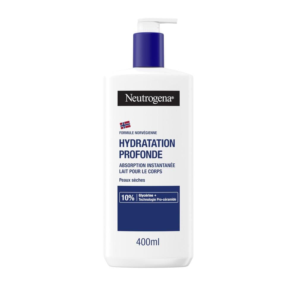 Lait corporel peau sèche hydratation intense 400ml