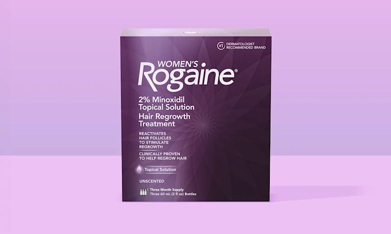 Women's ROGAINE® 2% Minoxidil Solution Front of Pack