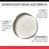 Dermatologist-grade acid complex gel with 2 percent AHA, 2 percent PHA, 1 percent Salicylic Acid