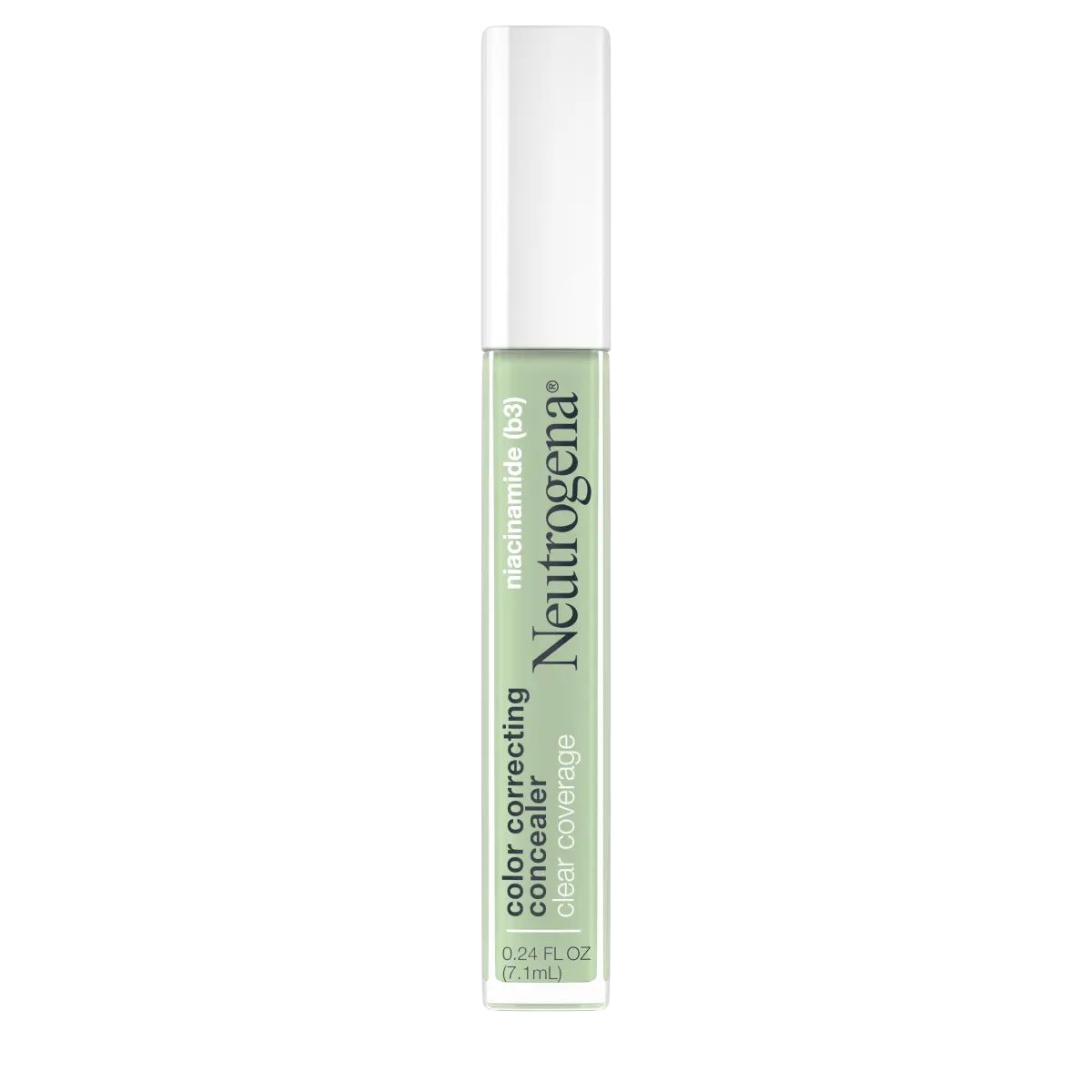 Neutrogena® Clear Coverage Color Correcting Green Concealer, 0.24 Fl. Oz, front of pack