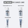 Entdecke die ganze Linie: Tagescreme LSF 15, Nachtcreme, Augencreme, Serum