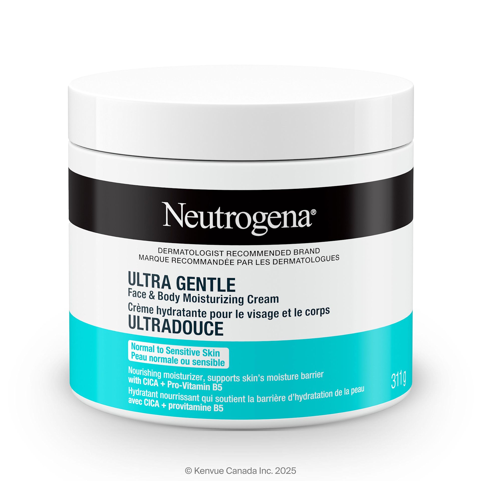 NA-CA FR-NTG-UltraGentle-FaceandBodyMoisturizer-11oz-ProductFOP-ATF1-Amazon-3000x3000 PNG