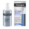 Vorderansicht Neutrogena® Retinol Boost Nachtcreme Produkt neben der Verpackung