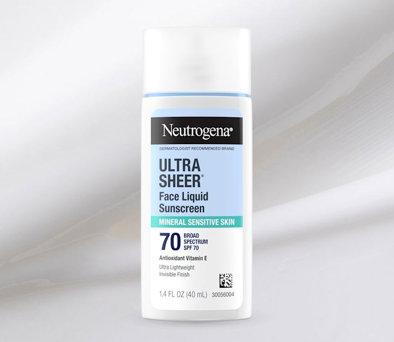 Neutrogena® Ultra Sheer® Mineral Face Liquid Sunscreen Broad Spectrum SPF 70