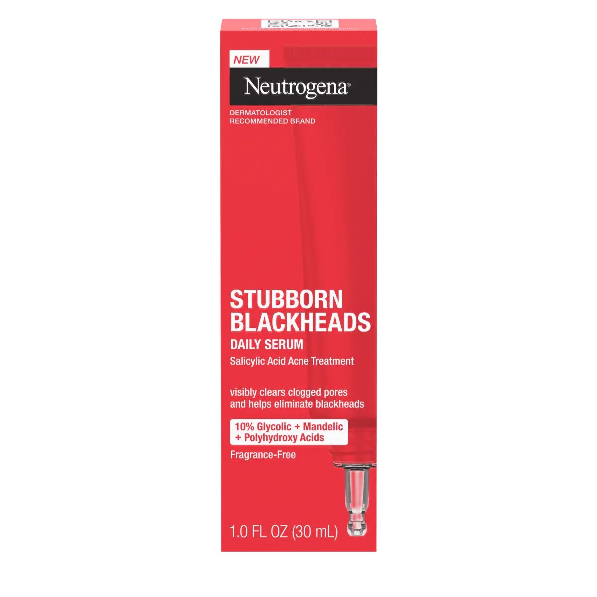 Neutrogena Stubborn Blackheads Daily Acne Facial Serum