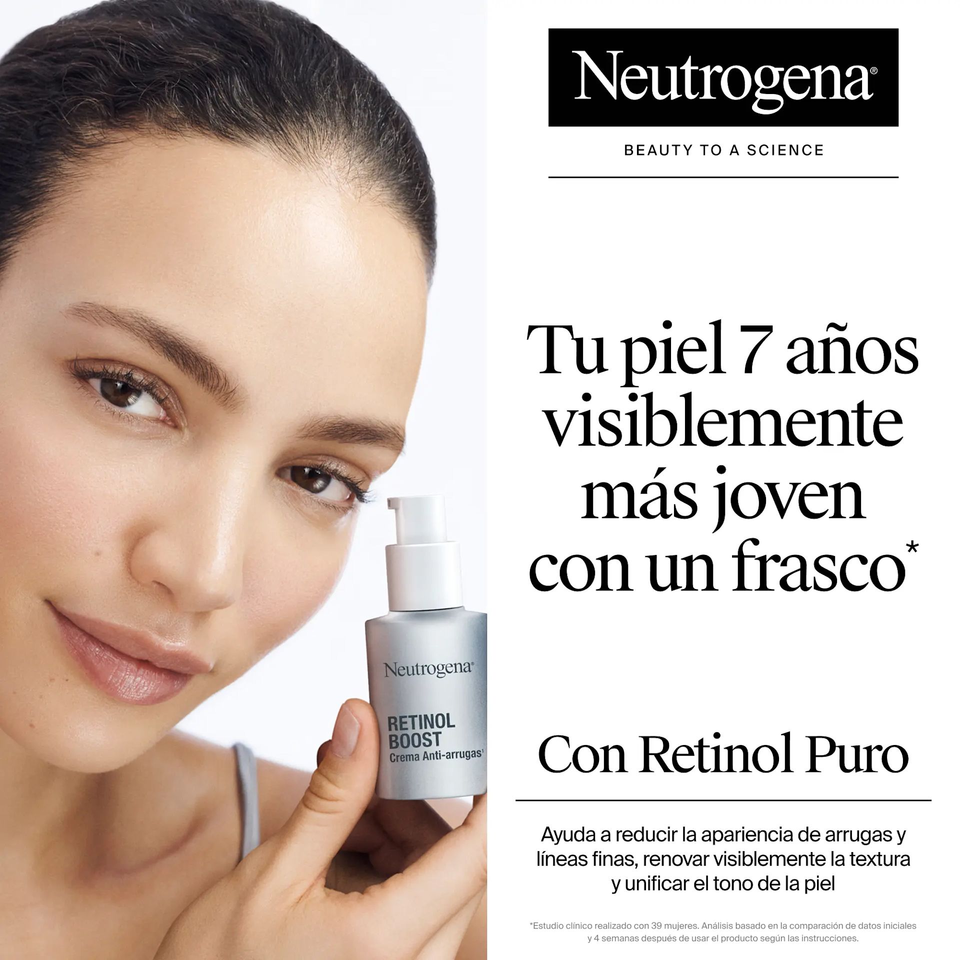 Crema Facial Anti-Arrugas Neutrogena® Retinol Boost 30ml