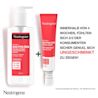 Mit dem Peeling Cleanser kombiniert mit Peeling Serum von Neutrogena erreicht: Innerhalb von 4 Wochen, fühlten sich 2 von 3 Konsumenten sicher genug, sich ungeschminkt zu zeigen. Konsumententest der Routine, 102 Teilnehmer:innen.