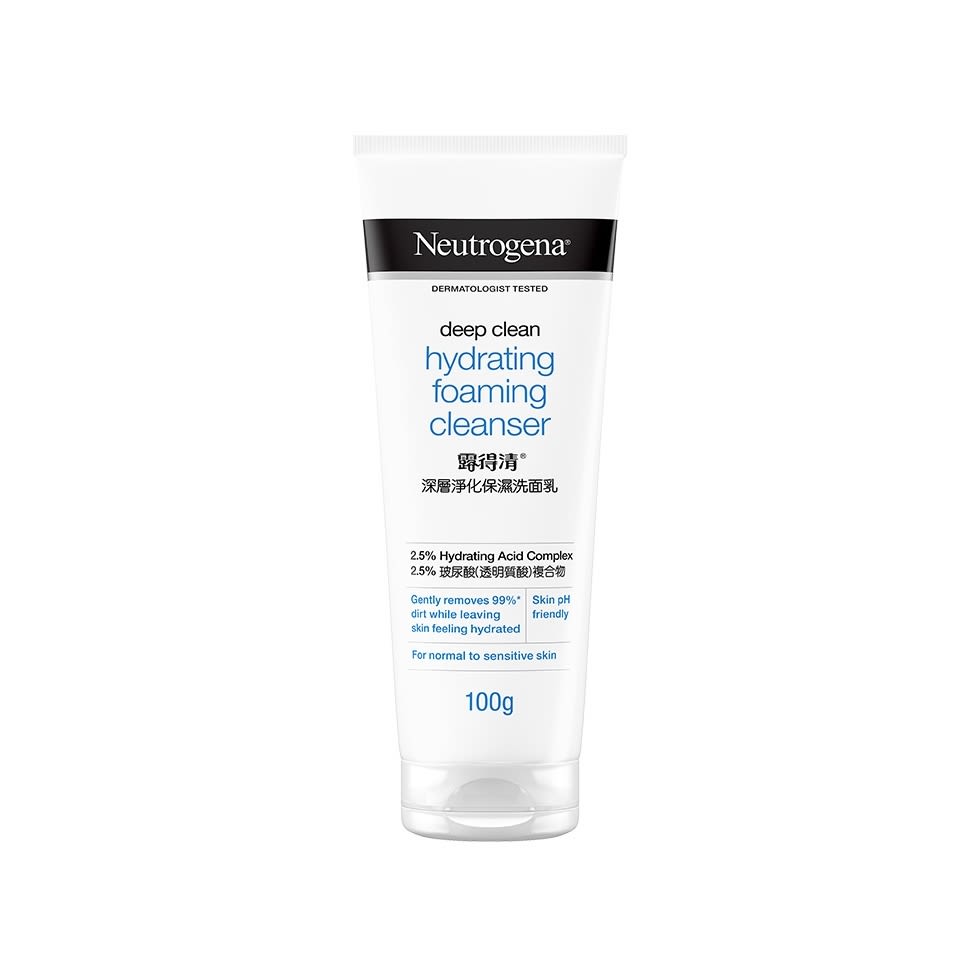 Neutrogena® Deep Clean Hydrating Foaming Cleanser - Image 1 - Neutrogena - id-ID