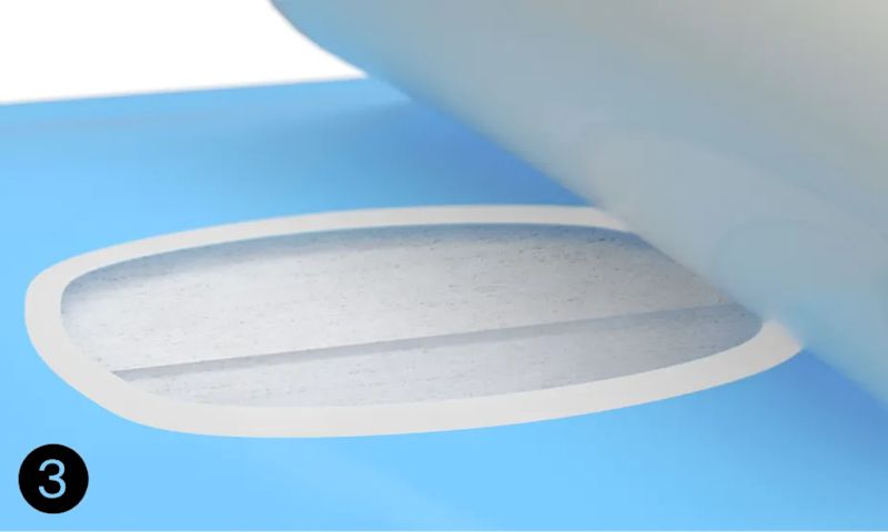 Hydro Boost Cleansing Wipe packaging and resealable opening