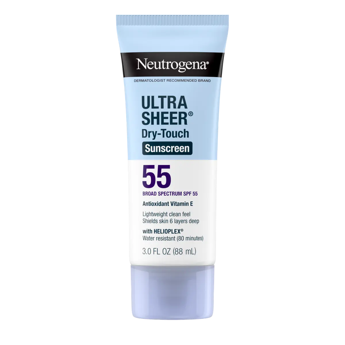 Neutrogena Ultra Sheer Dry-Touch Sunscreen Lotion SPF 55, 3 fl oz lotion