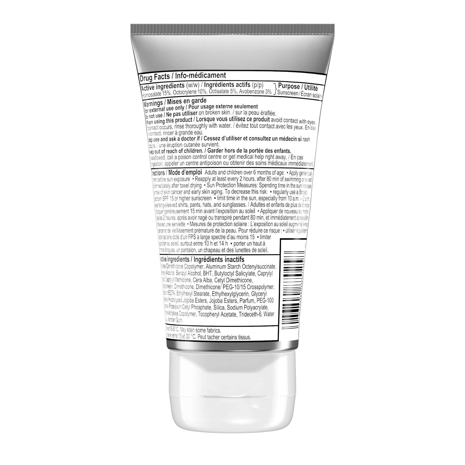 the back shot of NEUTROGENA® Sport Face Active Defense SPF 70, 73mL