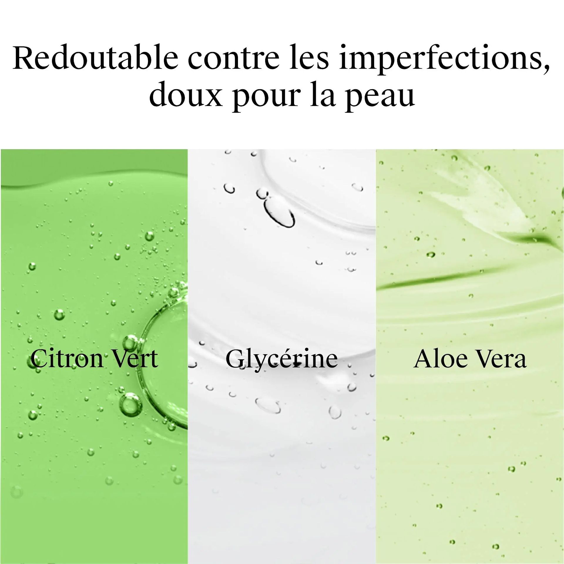 Anti-brillance Citron Vert : gel exfoliant