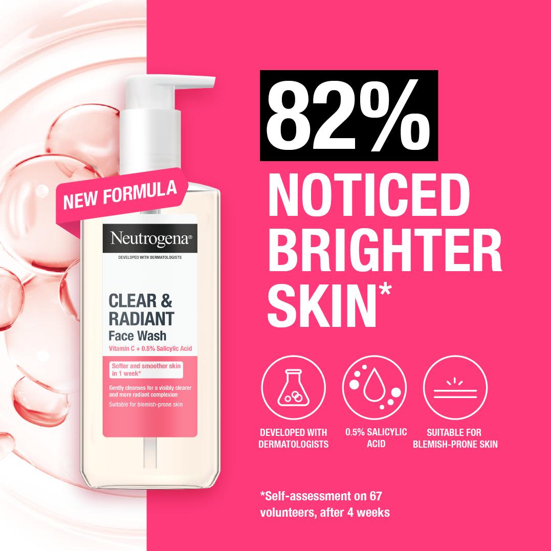 Clear & Radiant Face Wash