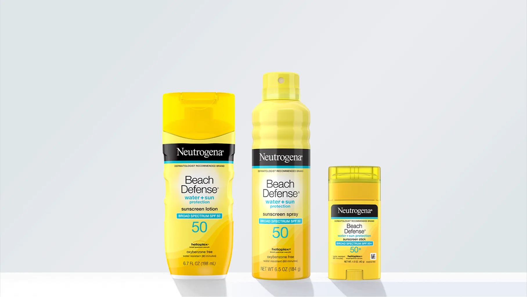 Beach-strength sun protection