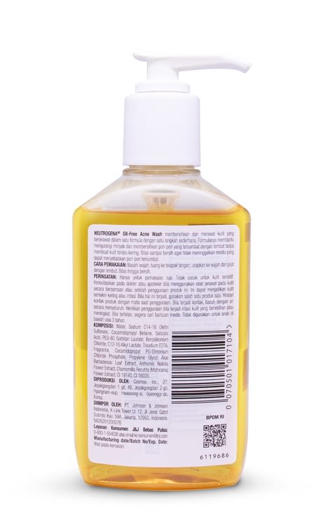 Neutrogena® Oil-Free Acne Wash - Image 2 - Neutrogena - id-ID