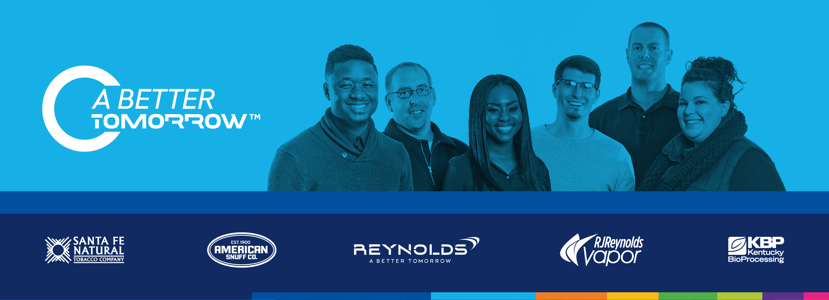 Reynolds American Homepage Header Image - A Better Tomorrow 