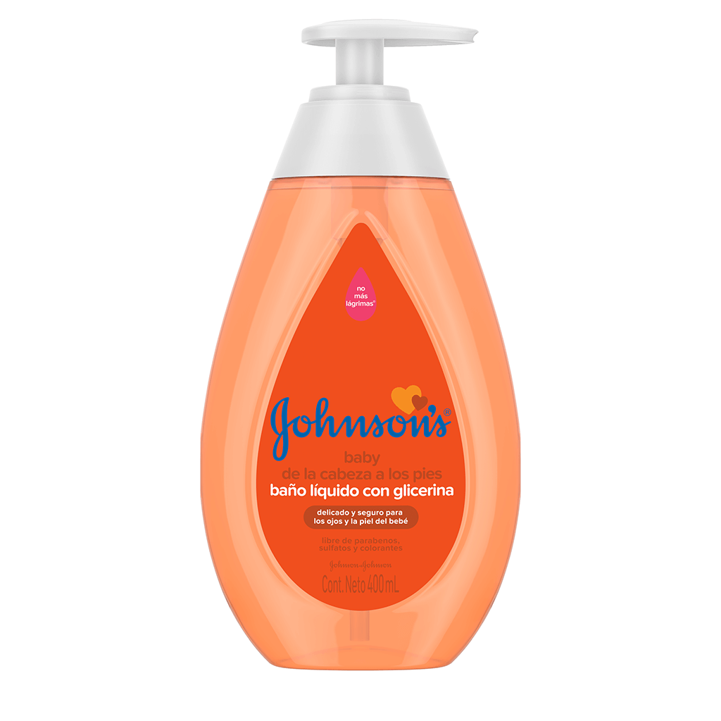 JOHNSON'S® baby baño líquido de la cabeza a los pies