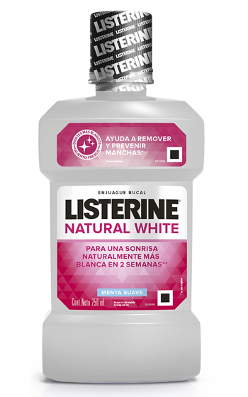 Enjuague bucal LISTERINE® Whitening Blanquea y Fortalece