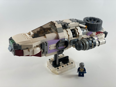 Photograph of LEGO creation "White Spaceship"