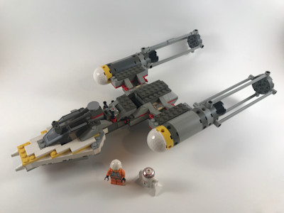 Photograph of LEGO creation "Y-wing"