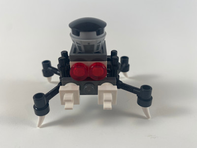 Photograph of LEGO creation "Ser Crab"