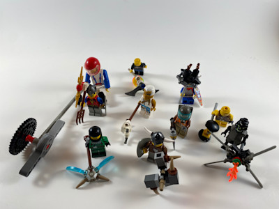 Photograph of LEGO creation "The Future Amazons"