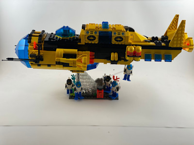 Photograph of LEGO creation "Aquanauts Mega Sub"