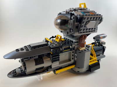 Photograph of LEGO creation "Sawtooth Tug"