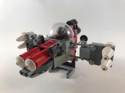 Photograph of LEGO creation "Spitfire"