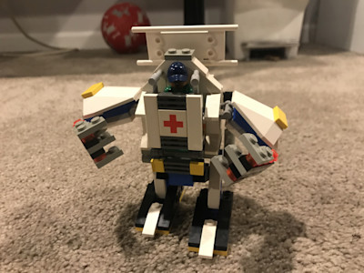 Photograph of LEGO creation "Medbot"