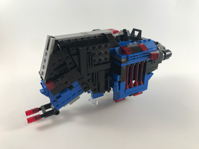 Photograph of LEGO creation "Space Police Transport"