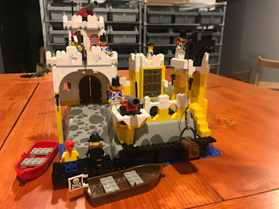 Photograph of LEGO creation "Eldorado Fortress"