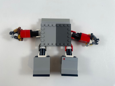 Photograph of LEGO creation "Clubfoot Magno-Hauler"