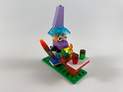 Photograph of LEGO creation "The Wizard"