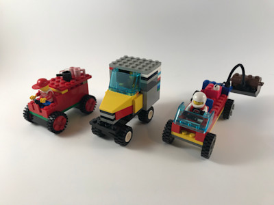 Photograph of LEGO creation "The Fake Vault Run"