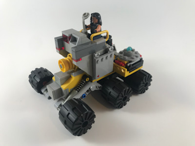 Photograph of LEGO creation "Mining Rover"