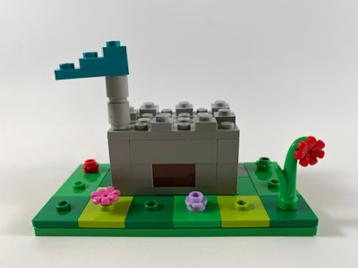 Photograph of LEGO creation "Mini Castle"