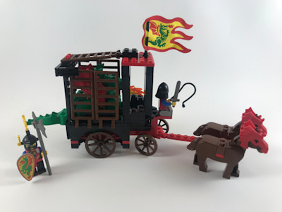 Photograph of LEGO creation "Dragon Wagon"